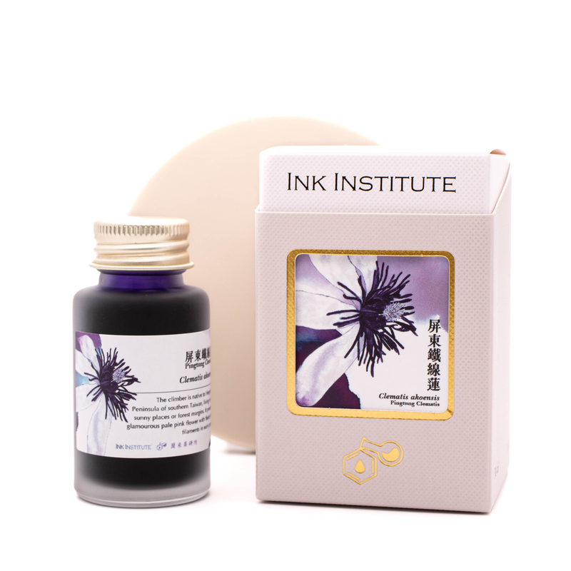 Ink Institute Ink Institute Meander Series Pingtung Clematis Inchiostro 30 ml