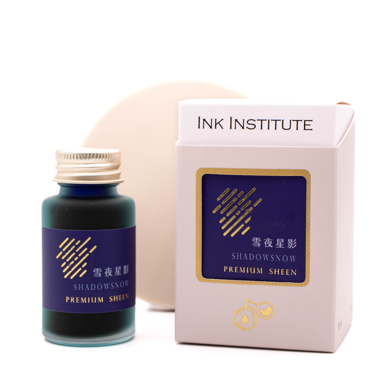Ink Institute Ink Institute Premium Sheen Shadowsnow Ink Bottle 30 ml