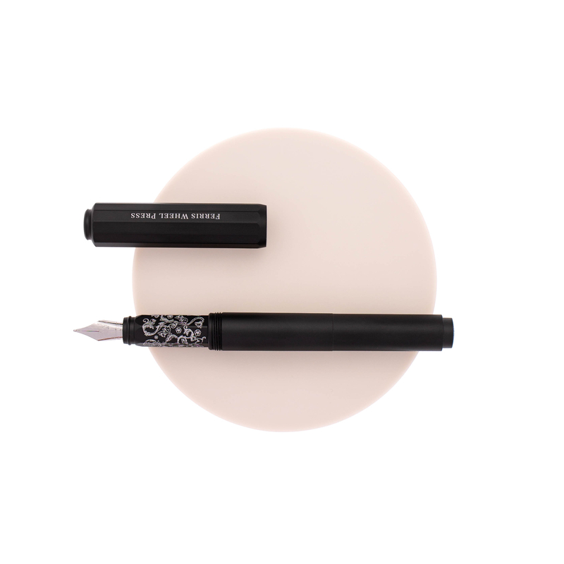 Ferris Wheel Press Ferris Wheel Press Aluminum Carousel Penna Stilografica Bearrington Black Edizione Limitata