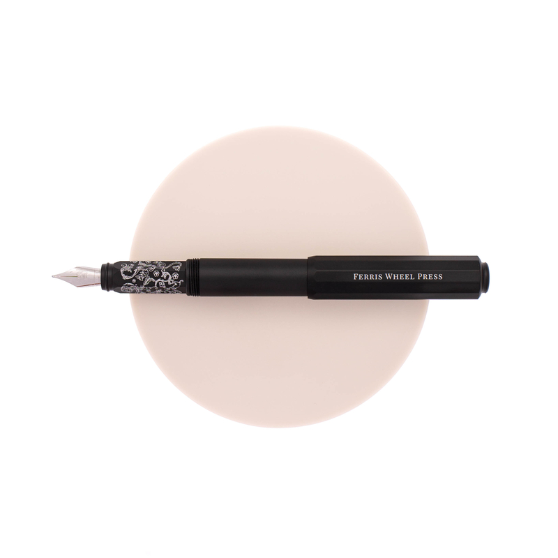 Ferris Wheel Press Ferris Wheel Press Aluminum Carousel Fountain Pen Bearrington Black Limited Edition