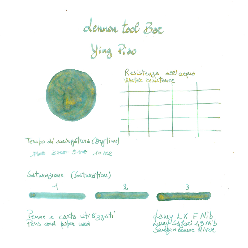 Lennon Tool Bar Lennon Tool Bar The Poetry of Light Ying Piao Ink Bottle 30 ml