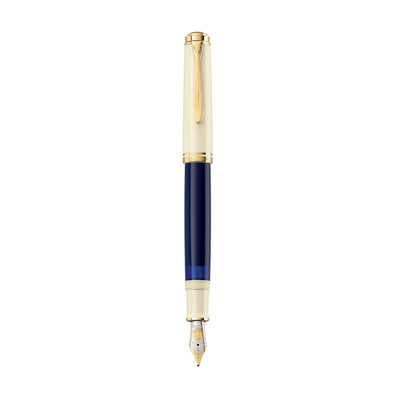 Pelikan Pelikan Souveran M800 Fountain Pen Cream Blue Special Edition Pelikan Pelikan Souveran M800 Fountain Pen Cream Blue Special Edition