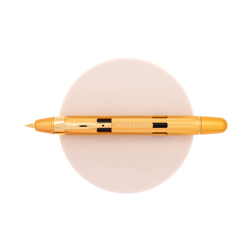 Nahvalur Nahvalur Eclipse Fountain Pen Pure Gold