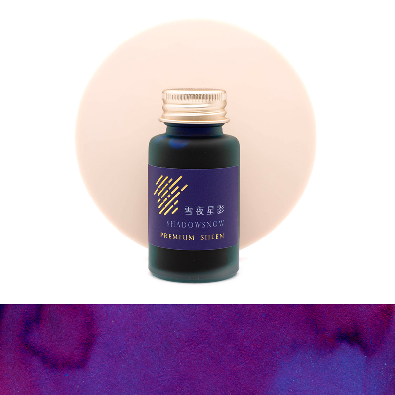 Ink Institute Ink Institute Premium Sheen Shadowsnow Ink Bottle 30 ml