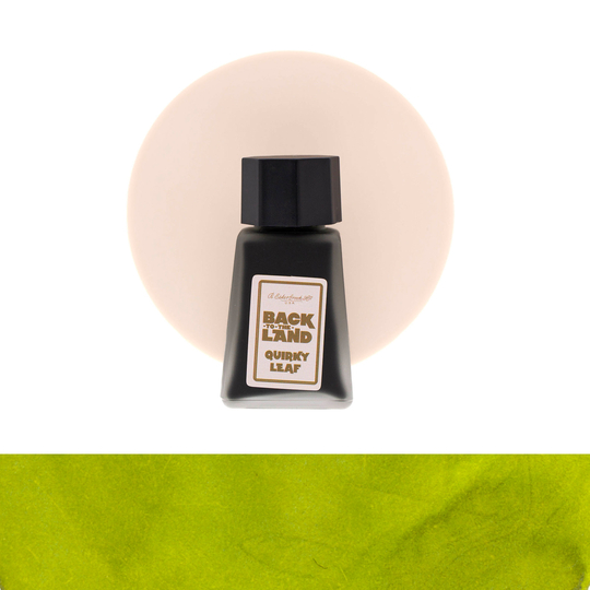 Esterbrook Back to the Lands Quirky Leaf Ink Bottle 30 ml