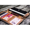 Galen Leather Galen Leather Cover Hobonichi Weeks con Zip Crazy Horse Brown