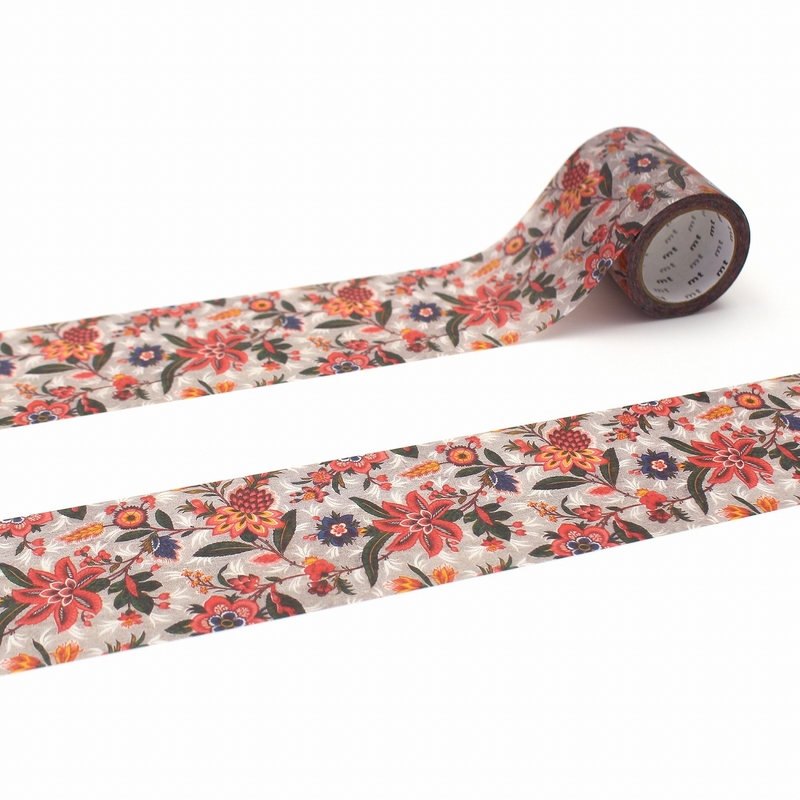 MT Masking Tape MT x Toile de Jouy Washi Tape Fleurs et Oiseaux