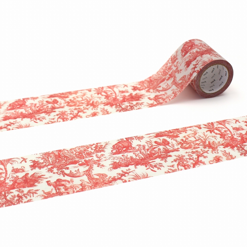 MT Masking Tape MT x Toile de Jouy Washi Tape Les Quatre Parties du Monde