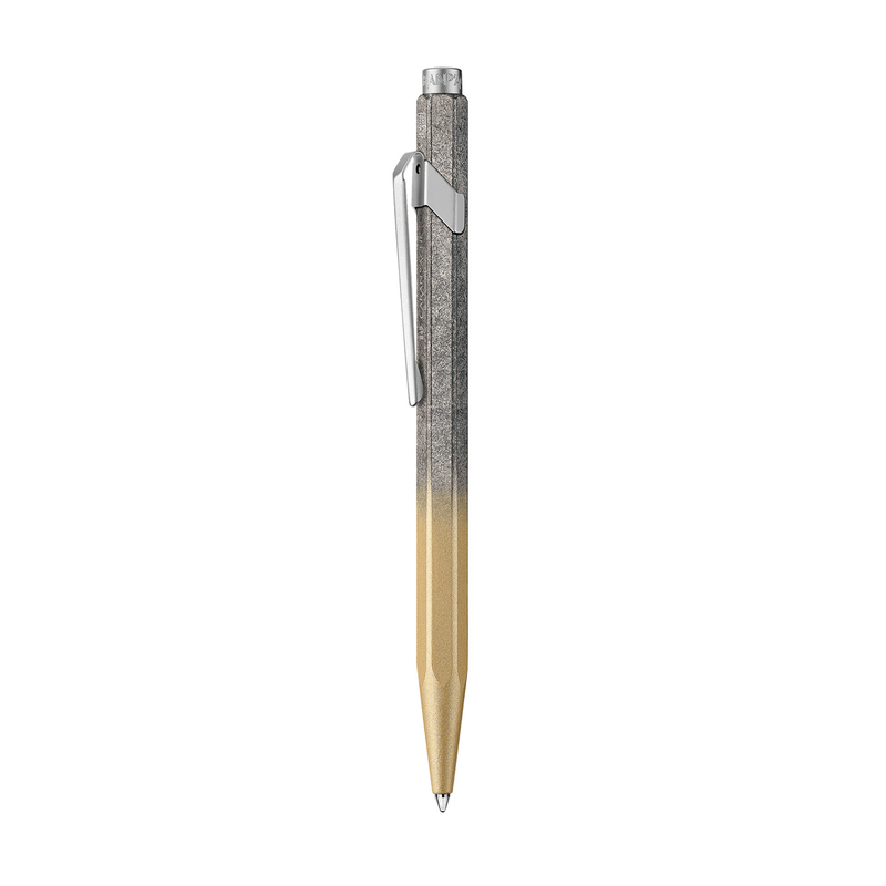 Caran d'Ache Caran d'Ache 849 Cosmic Blue Penna Sfera Dorata Edizione Speciale