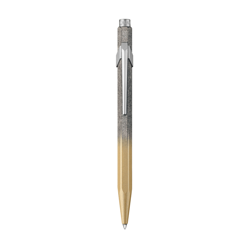 Caran d'Ache Caran d'Ache 849 Cosmic Blue Penna Sfera Dorata Edizione Speciale