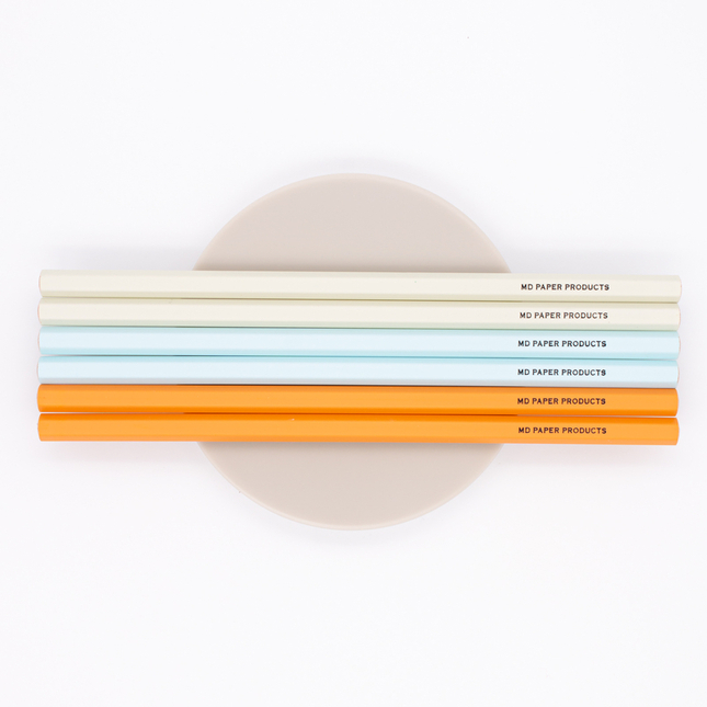 Md Paper Colored Pencil 6 pcs Set