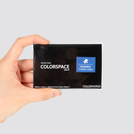 Colorverse Ink Art Cards Colorspace Hubble (Size B)