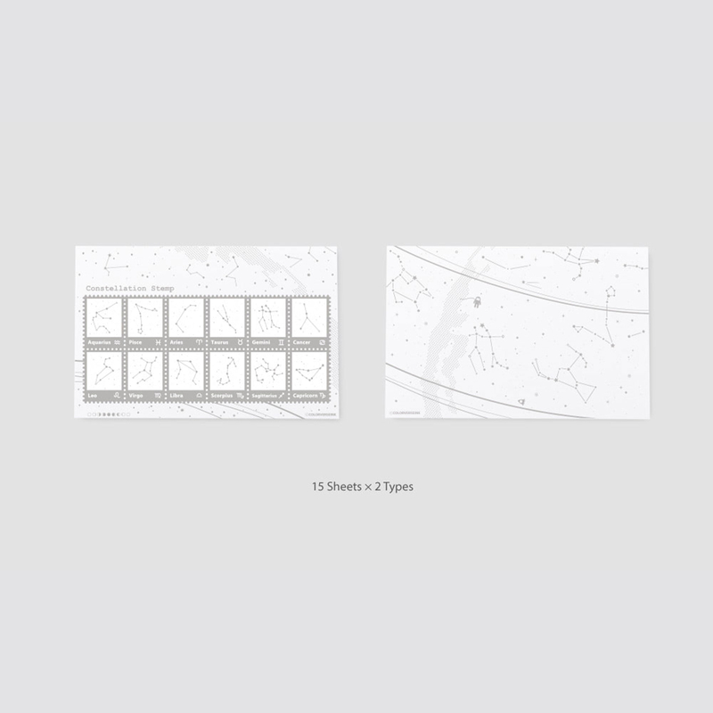 Colorverse Colorverse Ink Art Cards Colorspace Constellation (Size C)