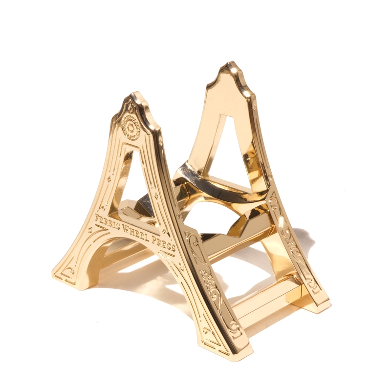 Ferris Wheel Press Ferris Wheel Press Supporto per Bottiglie da 38 ml Gold Polished