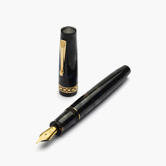 Radius Settimo Fountain Pen Sea Rock & Gold