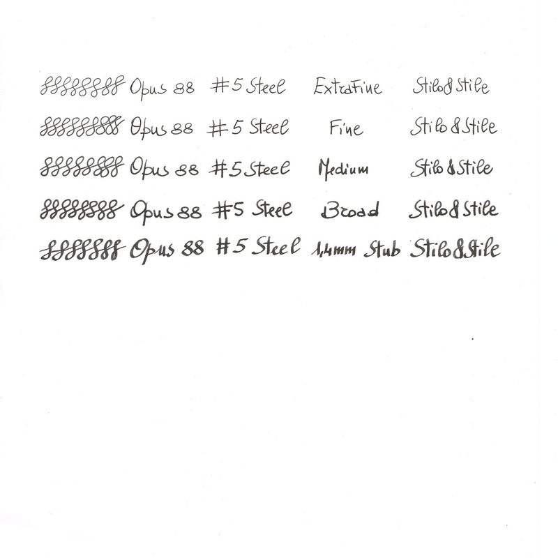 Opus 88 Opus 88 Koloro Fountain Pen Black