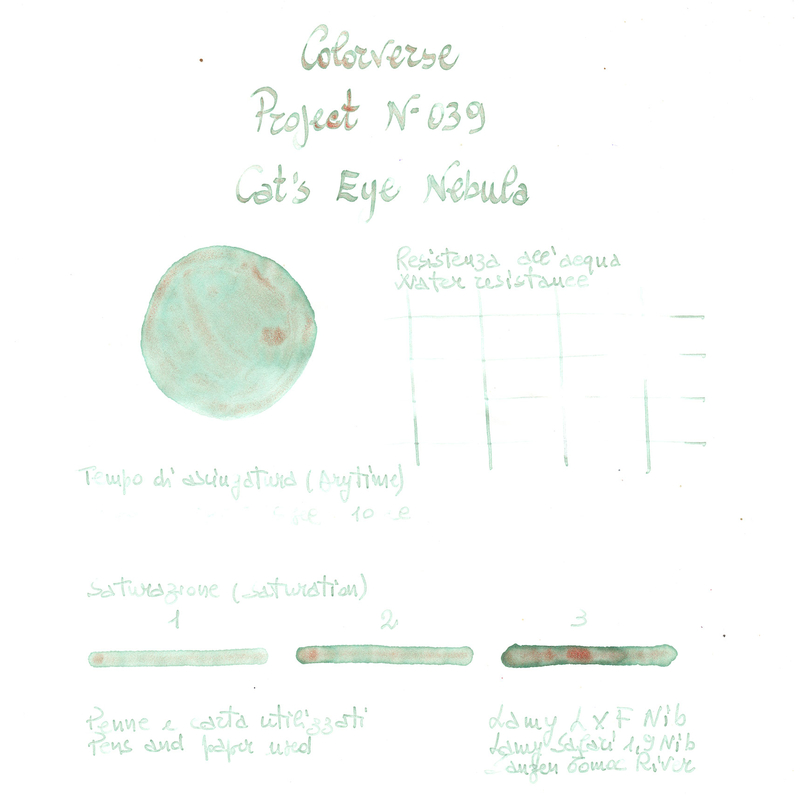 Colorverse Colorverse Project No. 039 Cat's Eye Nebula Glistening Ink Bottle 65 ml