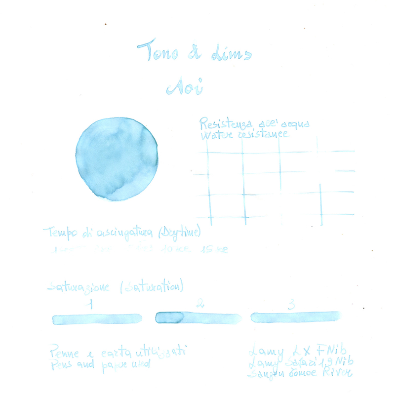 Tono & Lims Tono & Lims Kaleidoscope Pure あおい (Aoi) Ink Bottle 30 ml