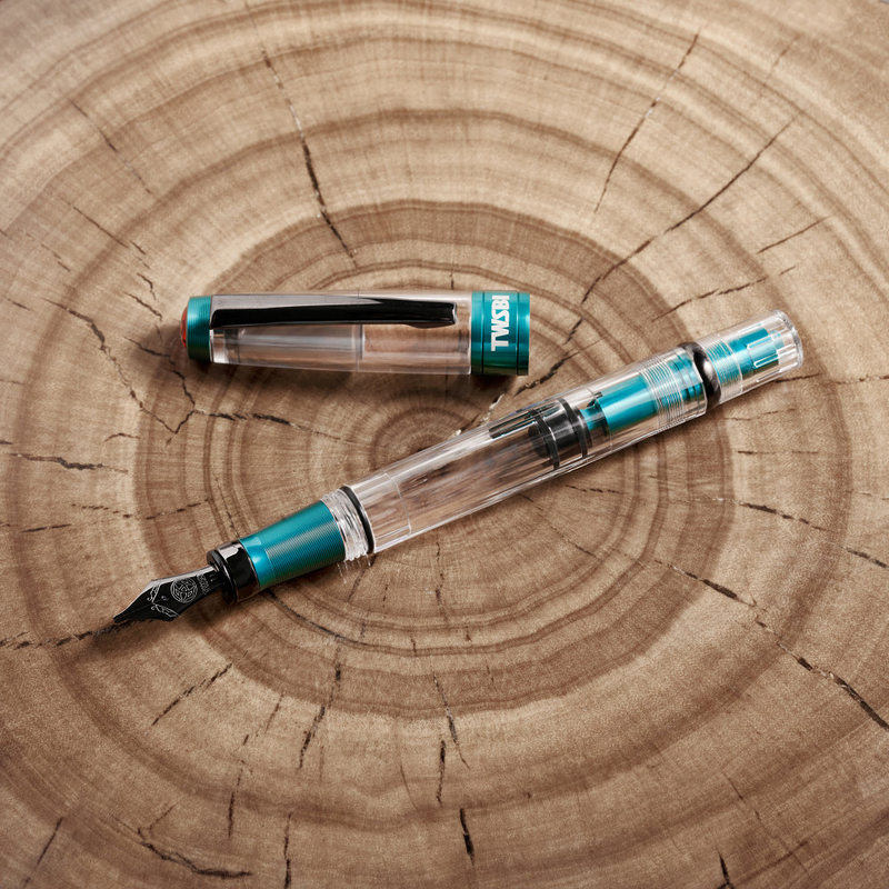 TWSBI Twsbi Diamond 580AL R Penna Stilografica Caribbean & Onyx