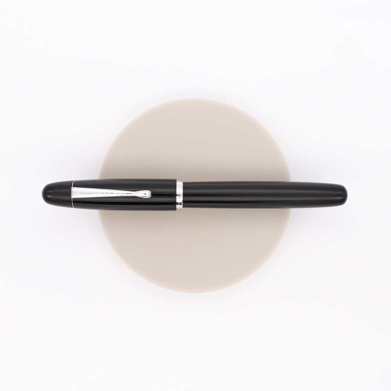 Noodler's Neponset Penna Stilografica Nera in Ebanite