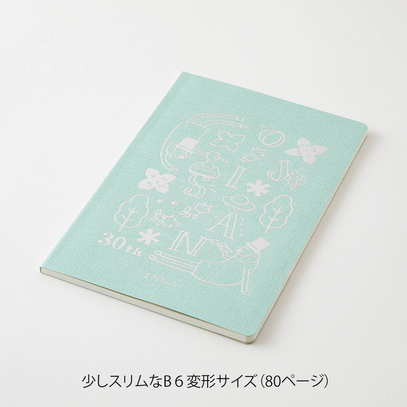 Midori Midori Ojisan 30th Anniversary Notebook B6 Dot