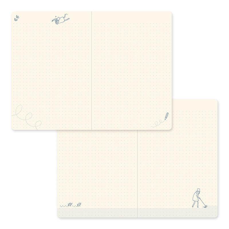 Midori Midori Ojisan 30th Anniversary Notebook B6 Dot