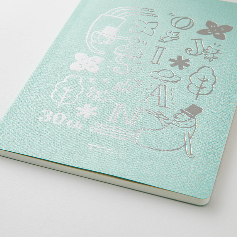 Midori Midori Ojisan 30th Anniversary Notebook B6 Dot