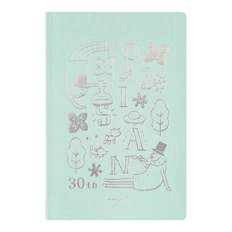 Midori Midori Ojisan 30th Anniversary Notebook B6 Dot