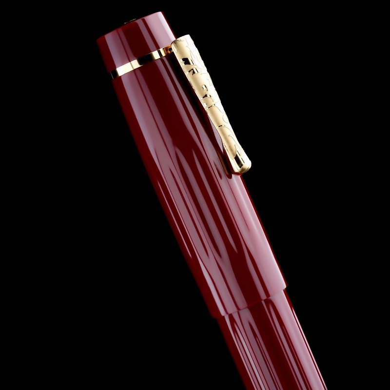 Delta Delta Bio+16 Fountain Pen Coral No. 8 Nib 14k