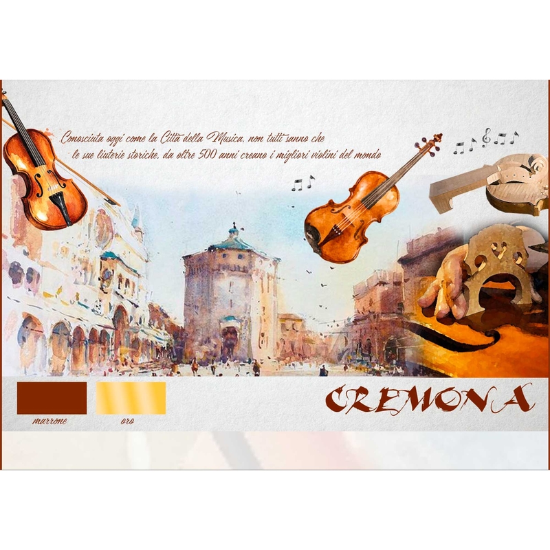 Aurora Aurora 88 Viaggio Segreto in Italia Penna Stilografica Cremona Edizione Limitata