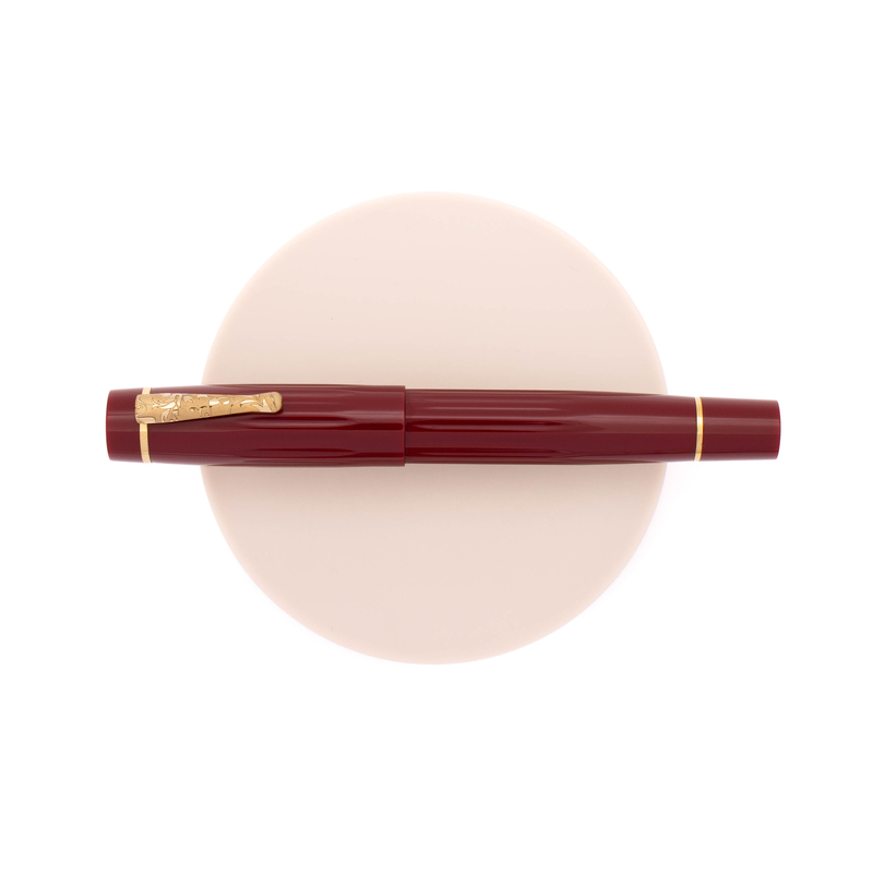 Delta Delta Bio+16 Fountain Pen Coral No. 6 Nib 14k