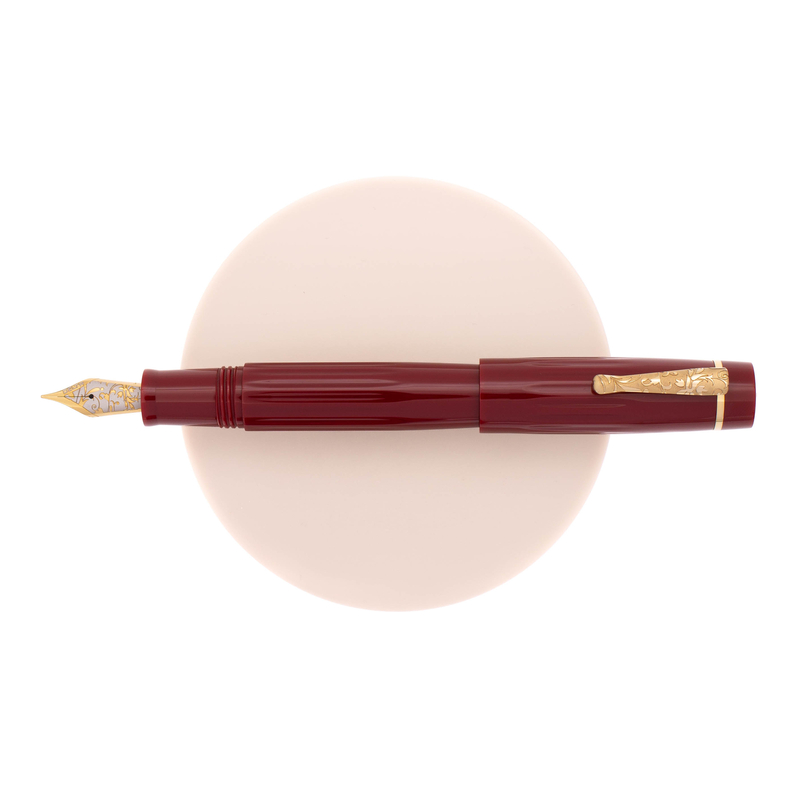 Delta Delta Bio+16 Fountain Pen Coral No. 6 Nib 14k