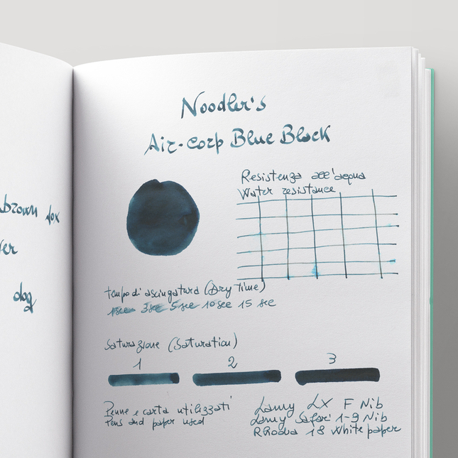 Noodler's Air Corp Blue Black Inchiostro 3 oz