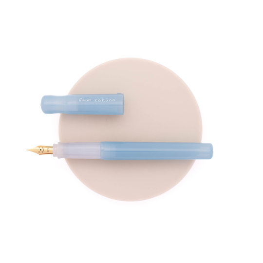 Pilot Kakuno Madoromi Fountain Pen Drowsy Light Blue