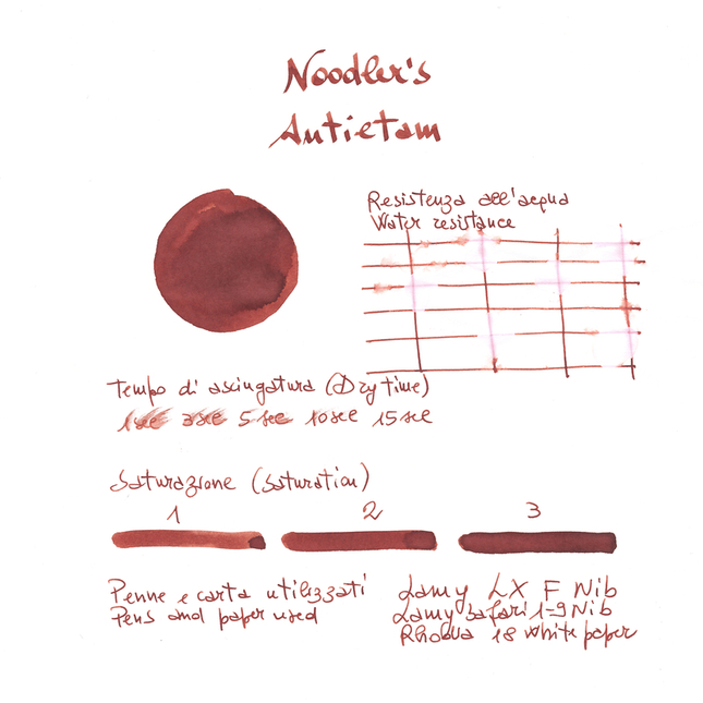 Noodler's Antietam Ink Bottle 3 oz