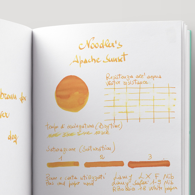 Noodler's Apache Sunset Ink Bottle 3 oz