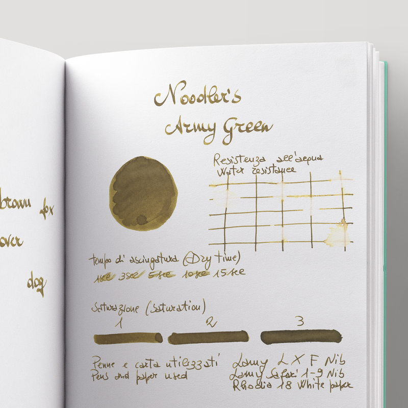 Noodler's Army Green Ink Bottle 3 oz