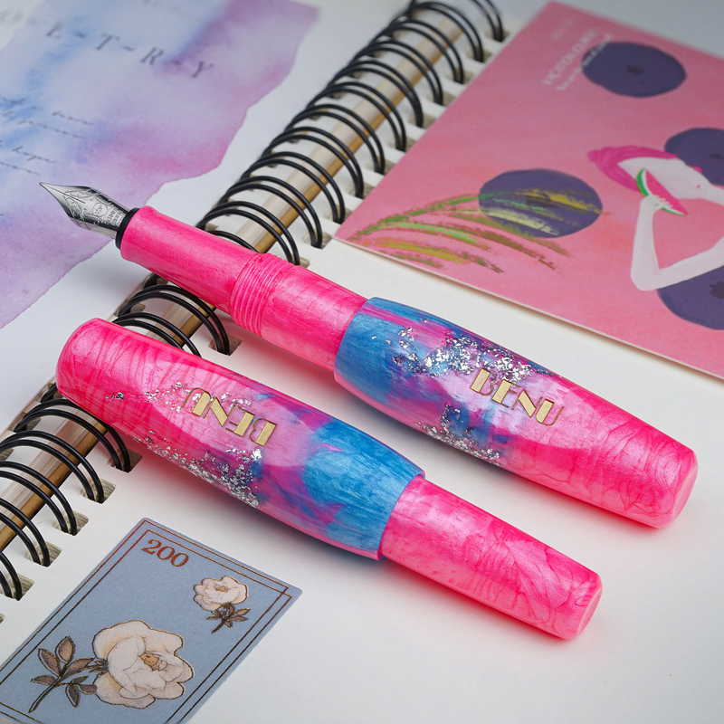 Benu Benu Pixie Penna Stilografica Stardust Pink
