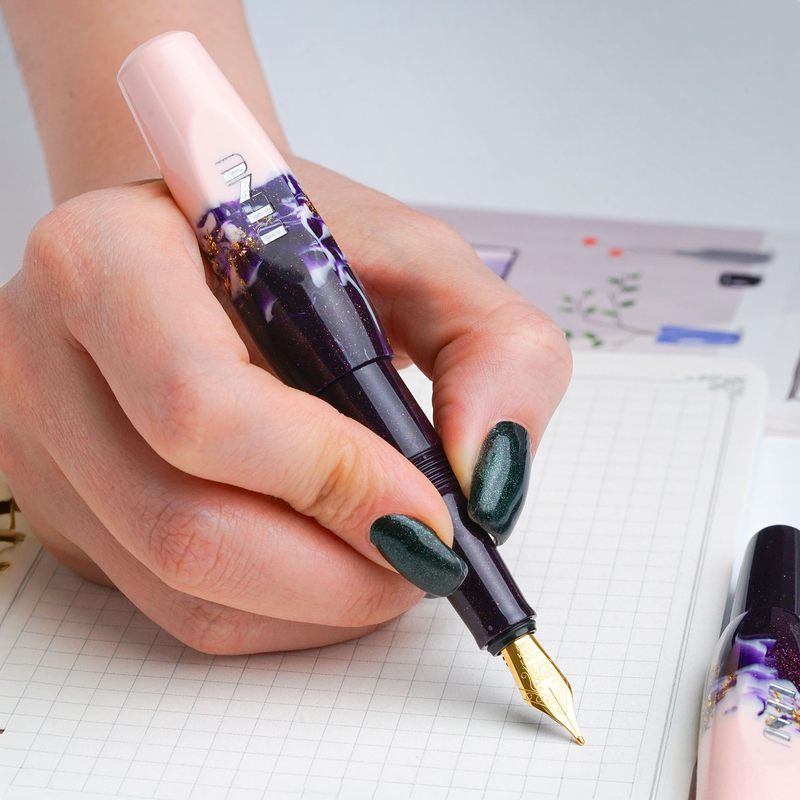 Benu Benu Pixie Penna Stilografica Plum Cream