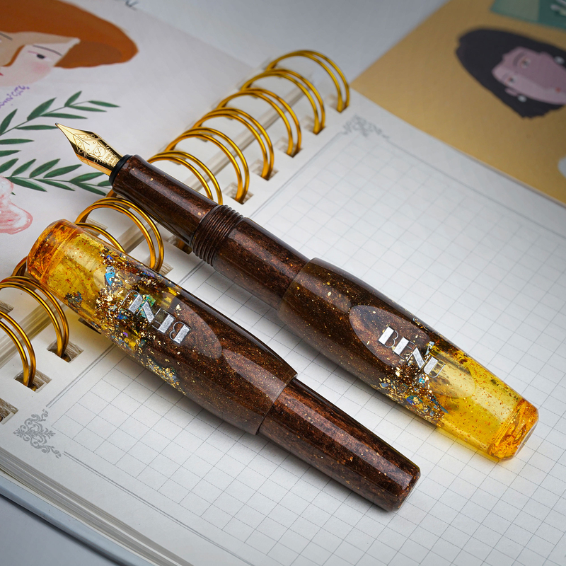 Benu Benu Pixie Fountain Pen Honey Bronze