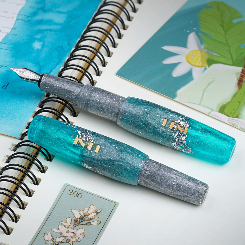 Benu Benu Pixie Fountain Pen Aqua Glow