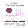 Noodler's Black Swan In Australian Rose Inchiostro 3 oz