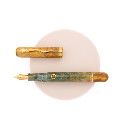 Nahvalur Nautilus Penna Stilografica Snake Pen of the Year 2025 14k