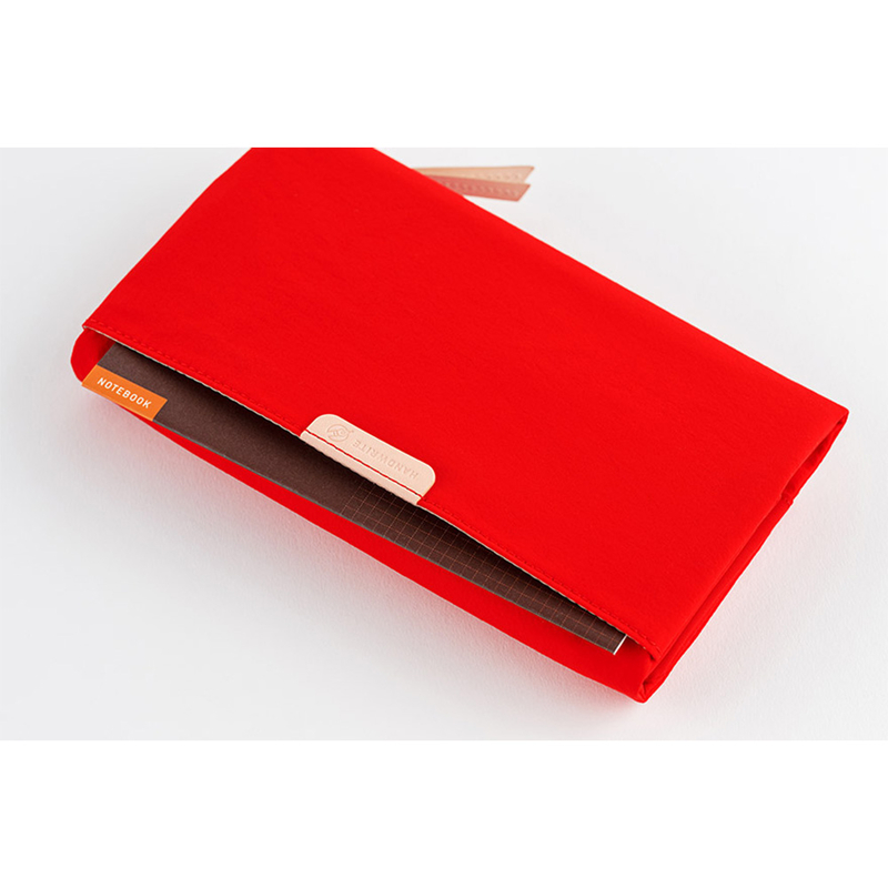 Hobonichi Hobonichi Techo Weeks Tragen (Red) Cover per Agenda Settimanale