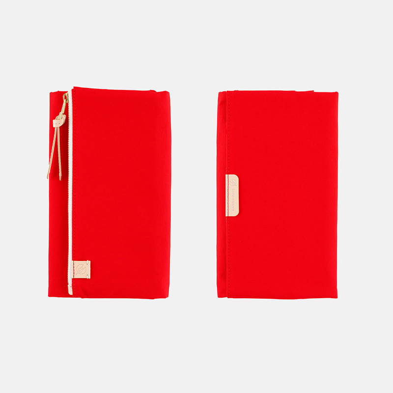 Hobonichi Hobonichi Techo Weeks Tragen (Red) Cover per Agenda Settimanale