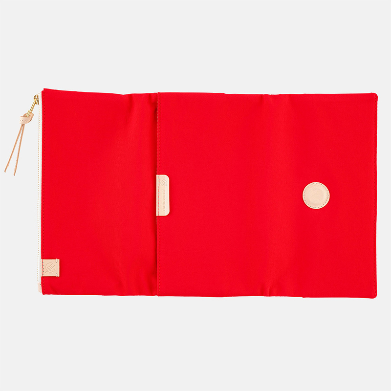 Hobonichi Hobonichi Techo Weeks Tragen (Red) Cover per Agenda Settimanale