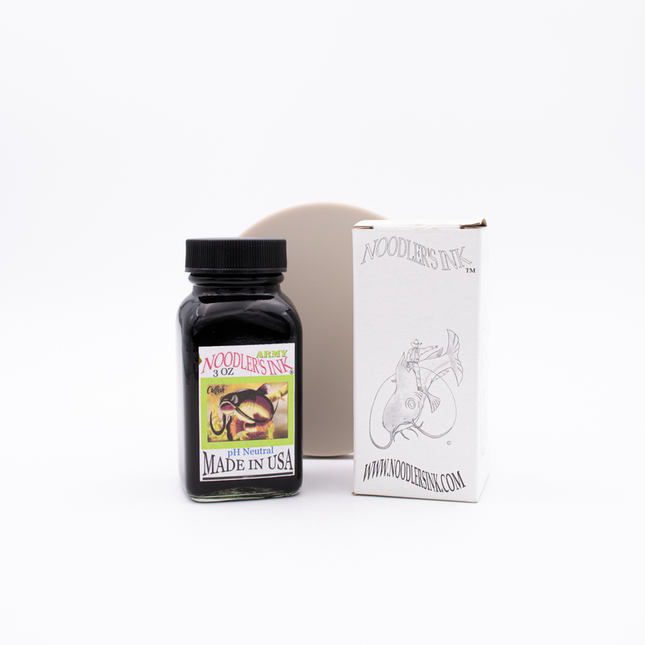 Noodler's Army Green Ink Bottle 3 oz