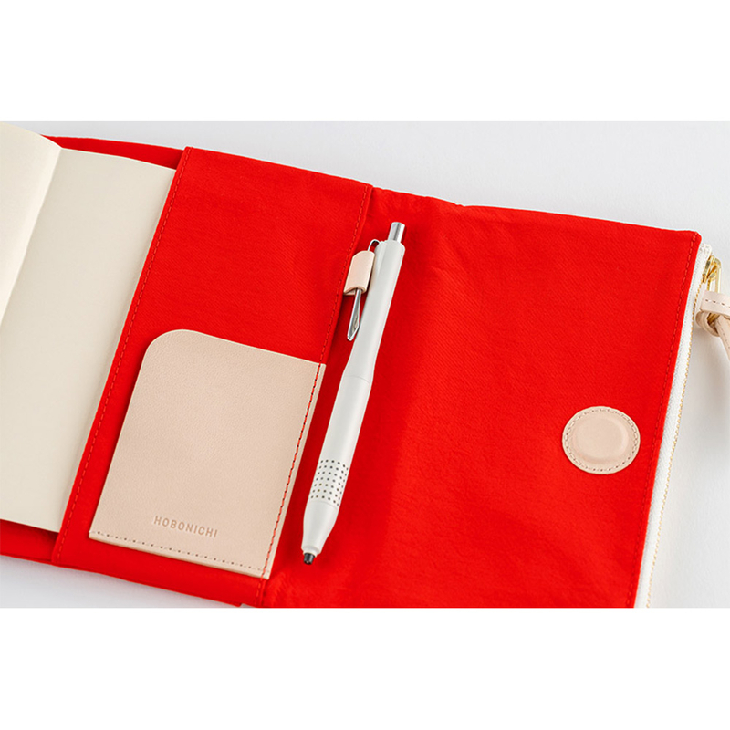 Hobonichi Hobonichi Tragen (Red) A6 [Cover Only]