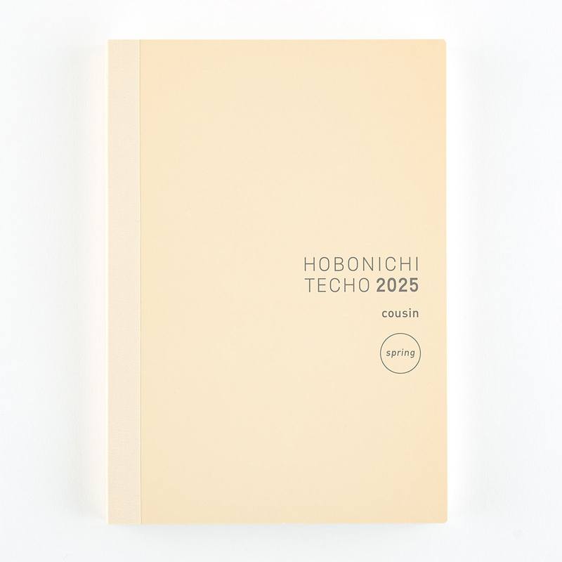 Hobonichi Hobonichi Techo Cousin Book A5 2025 Spring Hobonichi Hobonichi Techo Cousin Book A5 2025 Spring