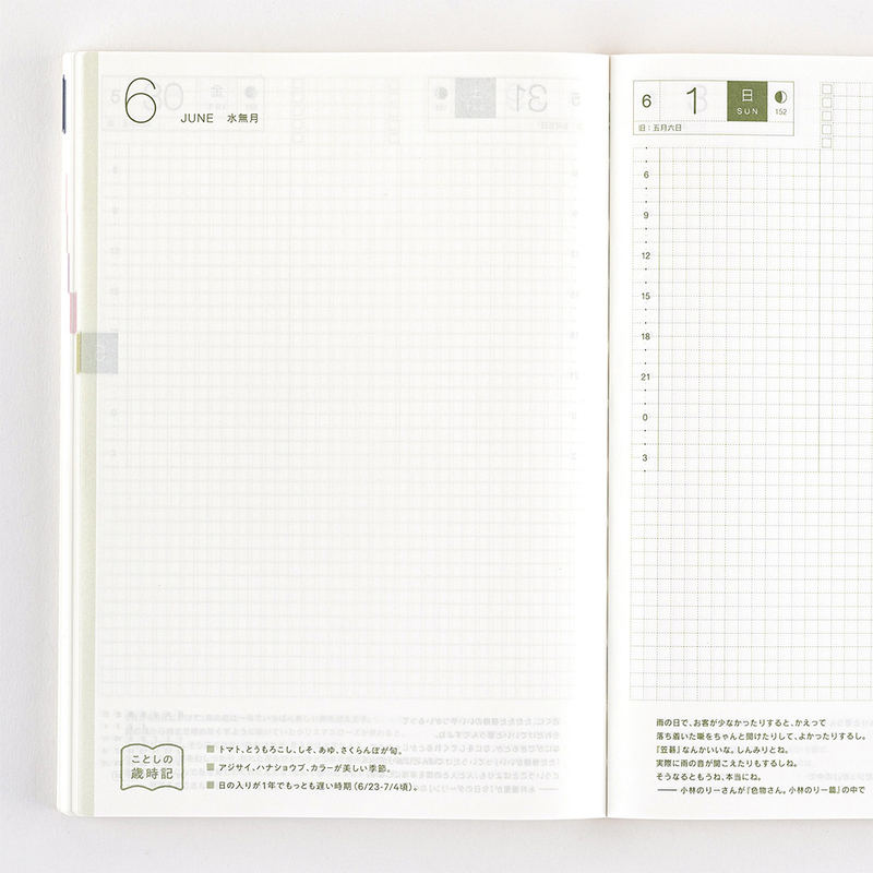 Hobonichi Hobonichi Techo Cousin Book A5 2025 Spring